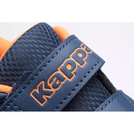 Zapatos Kappa Kickoff Bc T Jr 260509BCT-6744 azul marino naranja 3