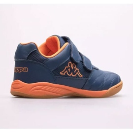 Zapatos Kappa Kickoff Bc T Jr 260509BCT-6744 azul marino naranja 6
