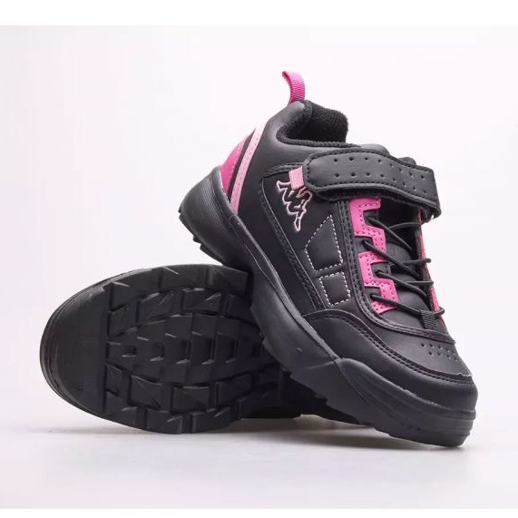 Zapatos Kappa Rave Mf K Jr 260782MFK-1122 negro rosado 1