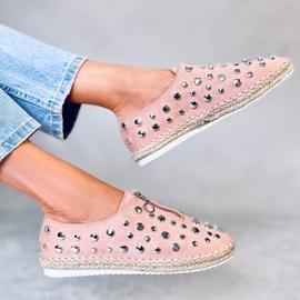 Alpargatas con tachuelas rosas 9039-28 Pink rosado 6