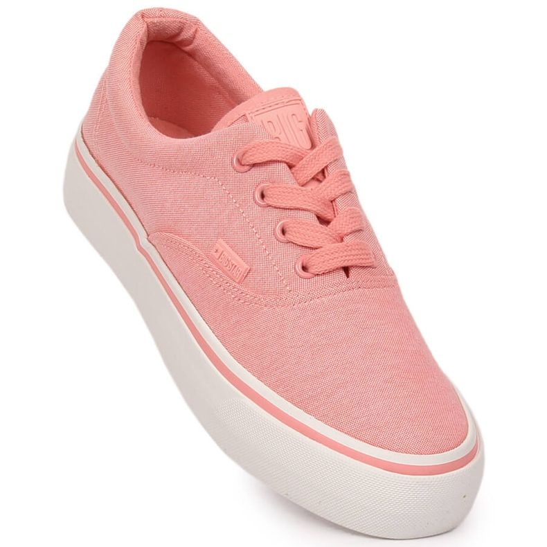 Deportivas mujer plataforma rosa Big Star LL274147 1