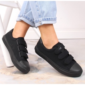 Deportivas negras con velcros Big Star LL274A204 negro 2