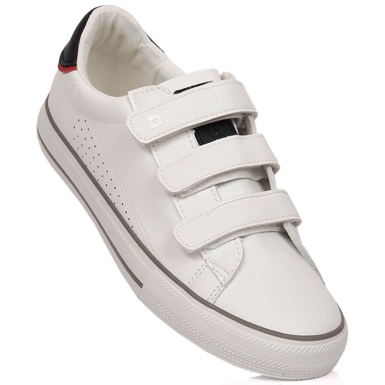 Deportivas de piel ecológica con velcro blanco Big Star LL274A207 1