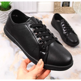 Deportivas de mujer en piel negro Filippo DP3508/23 2