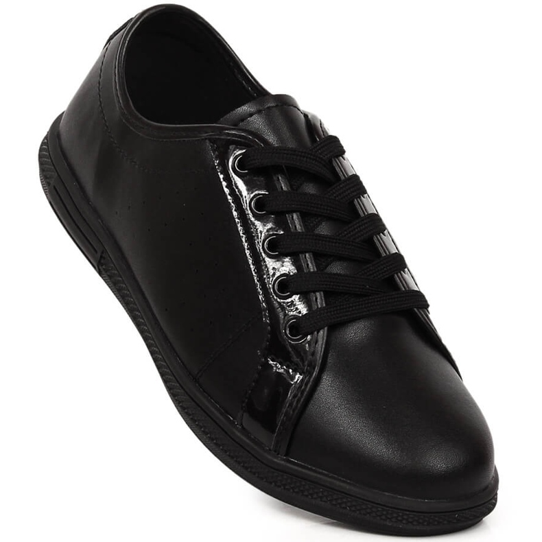 Deportivas de mujer en piel negro Filippo DP3508/23 1 Deportivas de mujer en piel negro Filippo DP3508/23 1