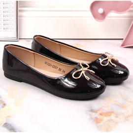 Bailarinas niña lacado negro Vinceza OCA23-2257 3