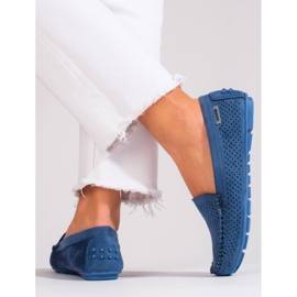 Goodin Mocasín piel Shelovet azul claro 2