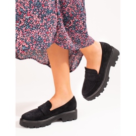 Zapatos de mujer Vinceza en ante negro 3