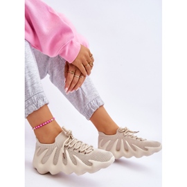 PG1 Zapatillas sin Cordones de Mujer Beige Myles 5
