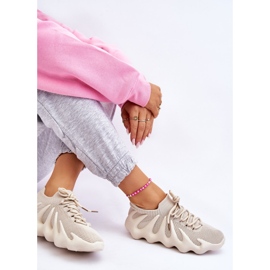 PG1 Zapatillas sin Cordones de Mujer Beige Myles 7