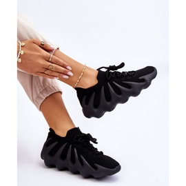 PG1 Zapatillas sin cordones para mujer Negro Myles 7