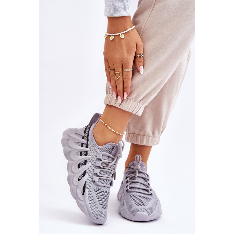 PG1 Zapatillas Moda Mujer Calcetín Gris Daxo 1 PG1 Zapatillas Moda Mujer Calcetín Gris Daxo 1