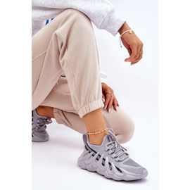 PG1 Zapatillas Moda Mujer Calcetín Gris Daxo 5