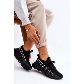 PG1 Zapatillas estilo calcetín de mujer negras Daxo negro 1