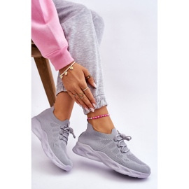 Zapatillas deportivas sin cordones para mujer de Ellison en gris 6