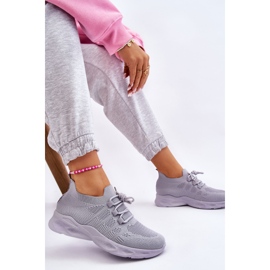 Zapatillas deportivas sin cordones para mujer de Ellison en gris 7