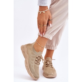 PG1 Ellison Mujer Slip-On Zapatos Deportivos Beige 1