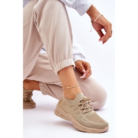 PG1 Ellison Mujer Slip-On Zapatos Deportivos Beige 3