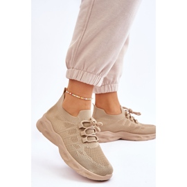 PG1 Ellison Mujer Slip-On Zapatos Deportivos Beige 2