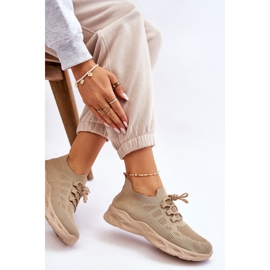 PG1 Ellison Mujer Slip-On Zapatos Deportivos Beige 4