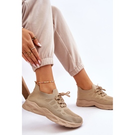 PG1 Ellison Mujer Slip-On Zapatos Deportivos Beige 5