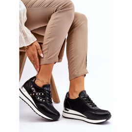 PG1 Zapatillas negras con tachuelas Adley negro 5