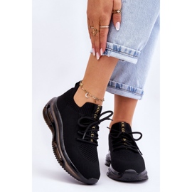 Calcetín sin cordones para mujer GOE JJ2N4080 Negro 1