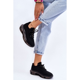 Calcetín sin cordones para mujer GOE JJ2N4080 Negro 2