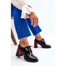 S.Barski Darren de tacones altos negros de moda 7