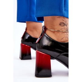 S.Barski Darren de tacones altos negros de moda 5