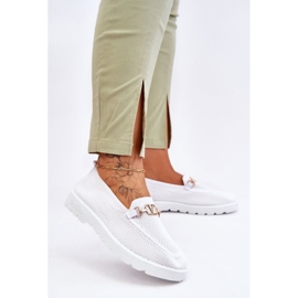 Alena Mujer Slip-On Sneakers Con Adorno Blanco 2