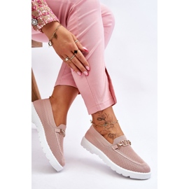 Zapatillas deportivas sin cordones para mujer Pink Alena rosado 7