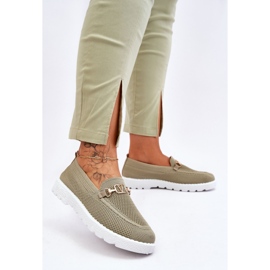 Zapatillas De Mujer Sin Cordones Con Adornos Verde Alena 2 Zapatillas De Mujer Sin Cordones Con Adornos Verde Alena 2