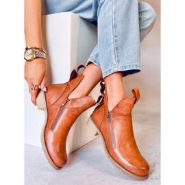 BM Botas primaverales de Franco Camel marrón 5