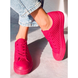 Zapatillas Sears Rojas Color Sólido rojo 1