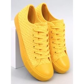 BM Deportivas Sears amarillas unicolor amarillo 4