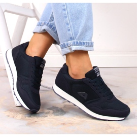 Deportivas con cordones American Club 136/23 azul marino 2