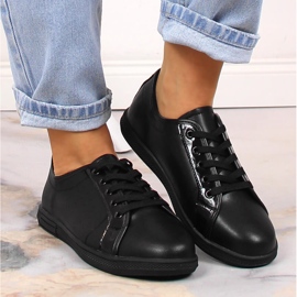 Deportivas de mujer en piel negro Filippo DP3508/23 6
