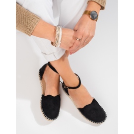Alpargatas de mujer Vinceza con hebilla negra negro 3