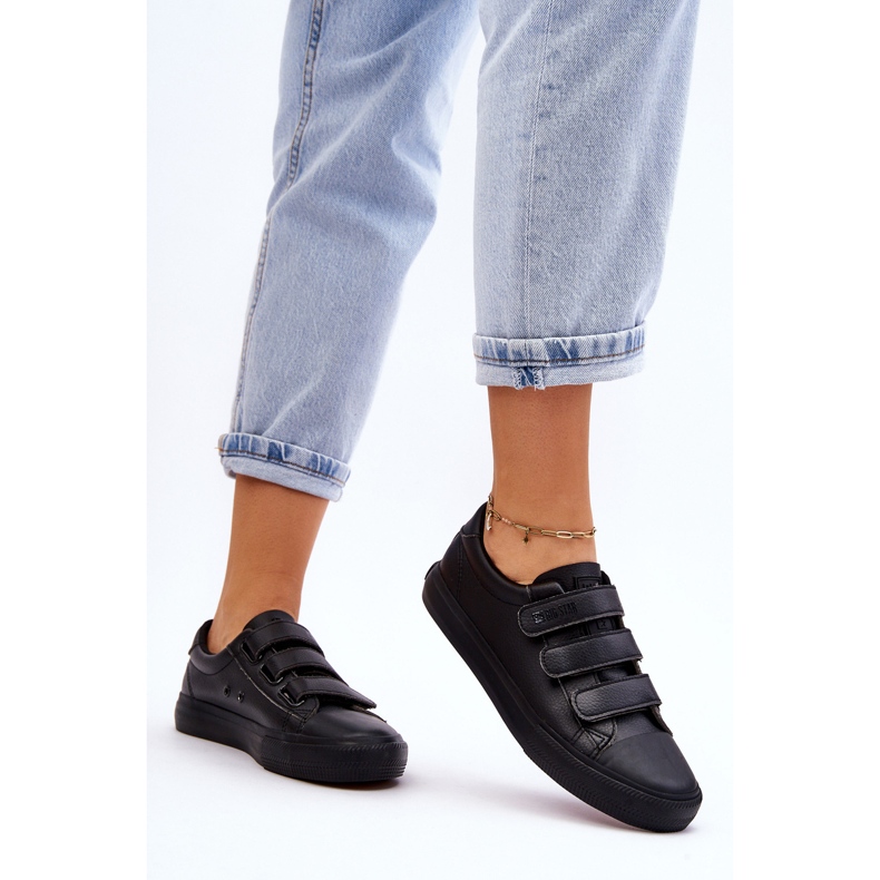 Zapatillas Clásicas Velcro Big Star LL274A206 Negro 2