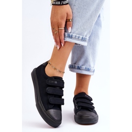 Deportivas Clásicas de Textil Con Velcro Big Star LL274A204 Negro 1