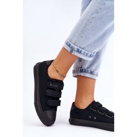 Deportivas Clásicas de Textil Con Velcro Big Star LL274A204 Negro 2