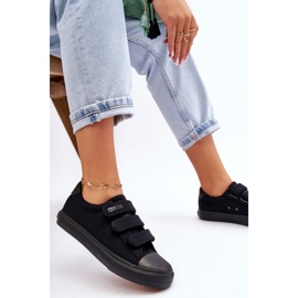 Deportivas Clásicas de Textil Con Velcro Big Star LL274A204 Negro 6