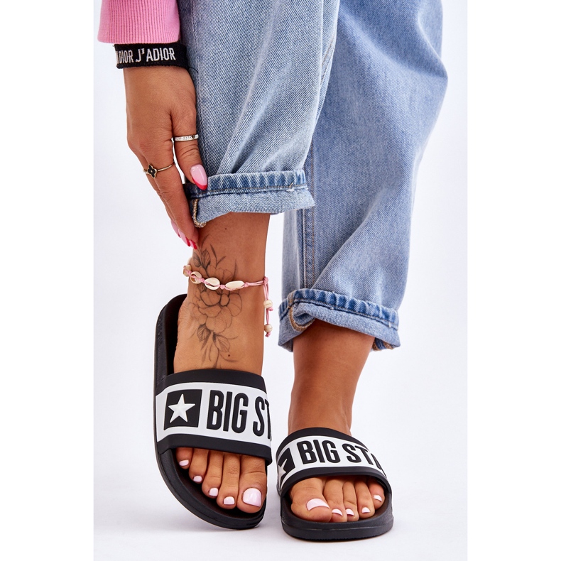 Pantuflas Mujer Big Star Classic LL274739 Negro 1