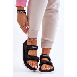 Sandalias Mujer Sport Plataforma Big Star LL274789 Negro 3