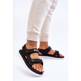 Sandalias Mujer Sport Plataforma Big Star LL274789 Negro 5