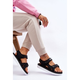 Sandalias Mujer Sport Plataforma Big Star LL274789 Negro 8