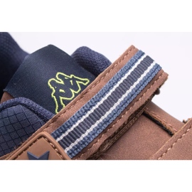 Zapatos niños KAPPA Limnos K 260985K-5467 marrón 2