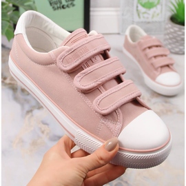 Deportivas mujer velcro rosa Big Star LL274A200 rosado 7