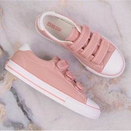 Deportivas mujer velcro rosa Big Star LL274A200 rosado 9
